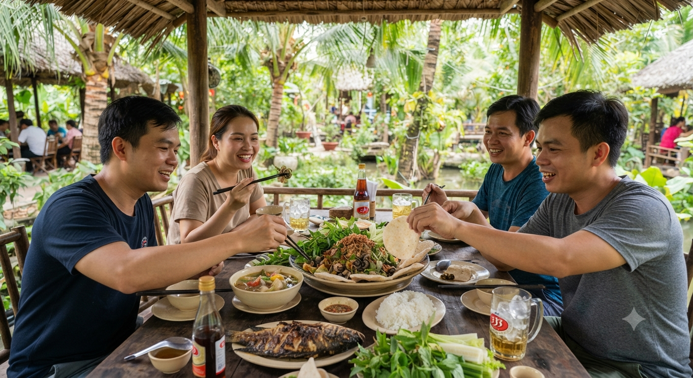 Khám phá đặc trưng của gỏi ốc đắng trong văn hóa ẩm thực miền Tây